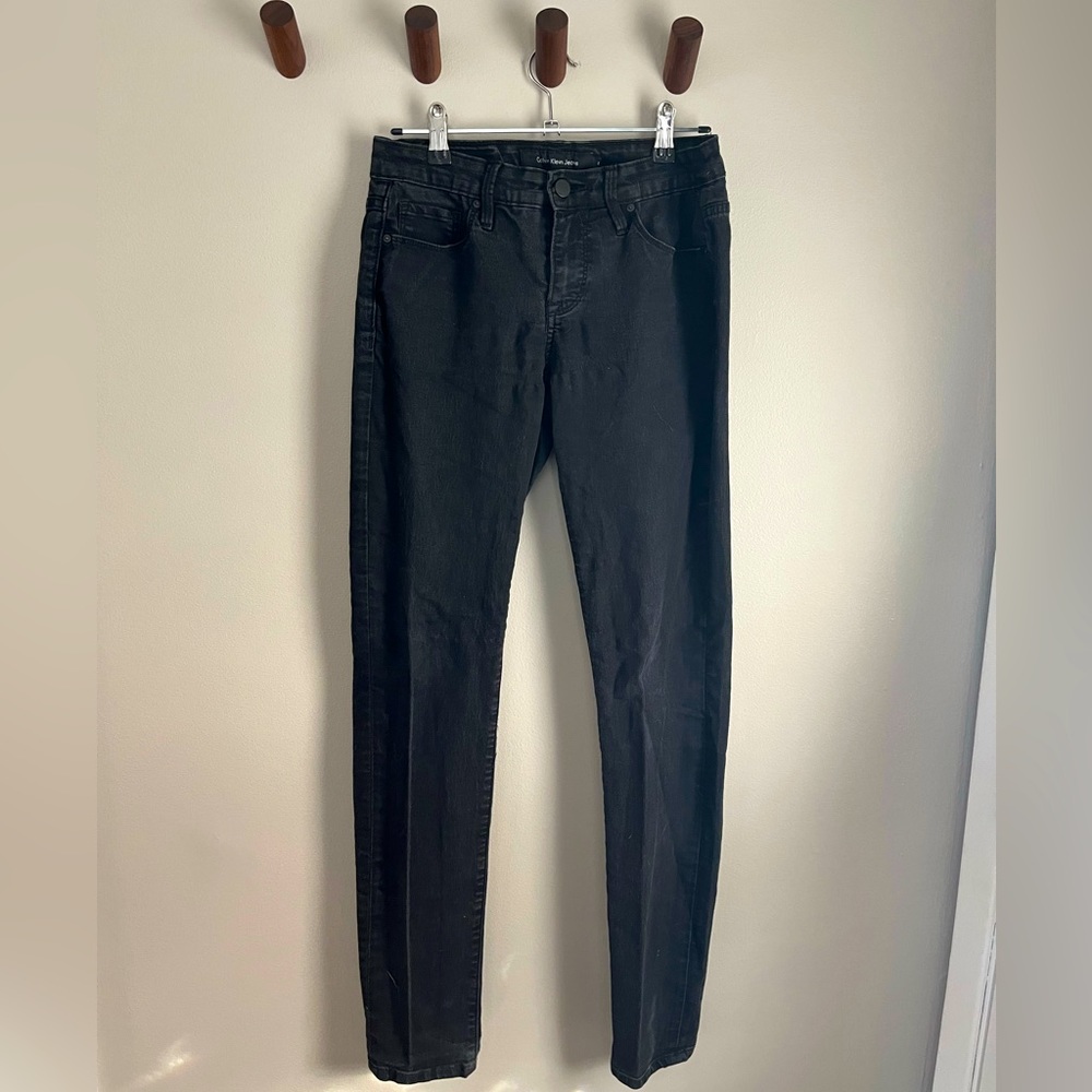 Black Calvin Klein jeans